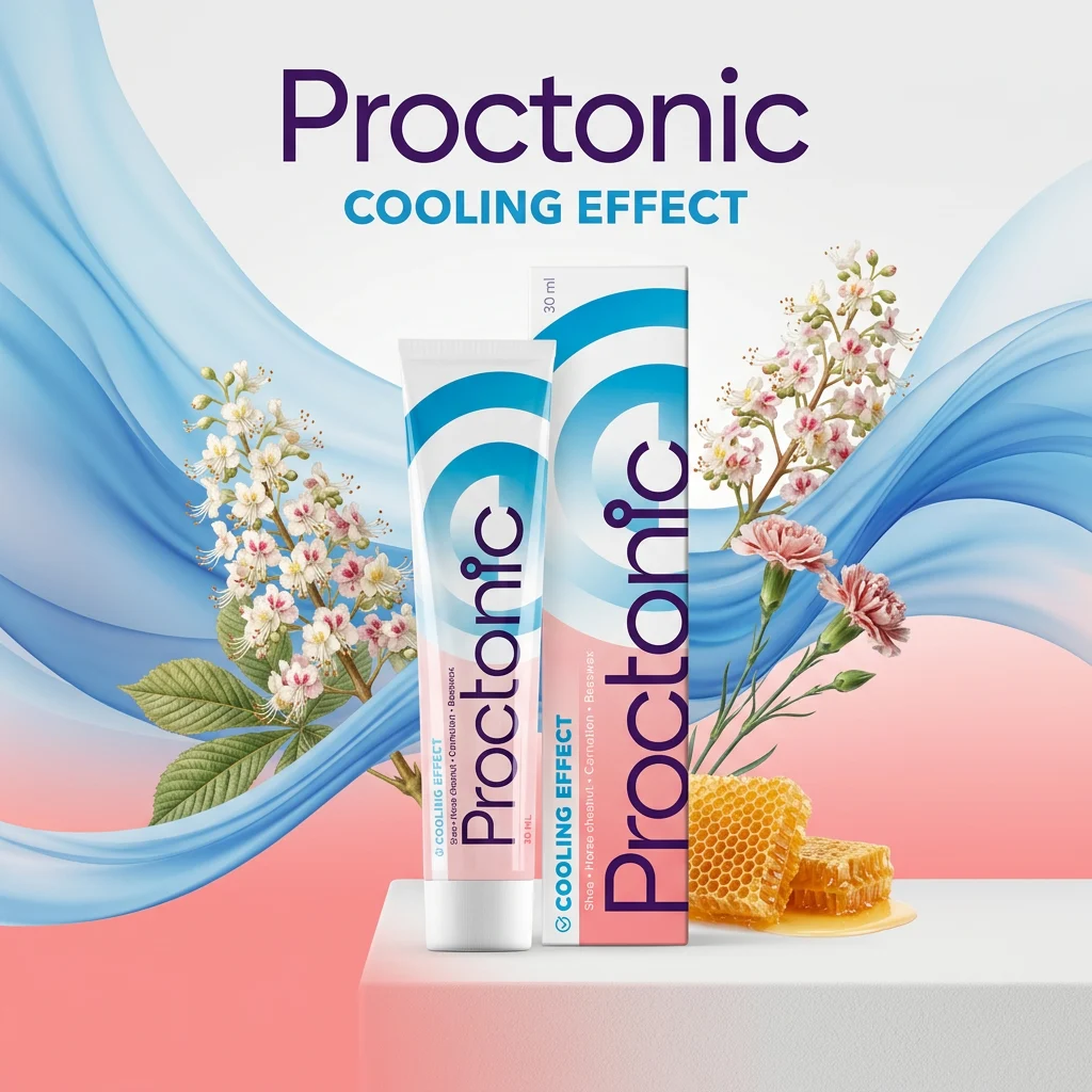 Crema Proctonic para el alivio de las hemorroides